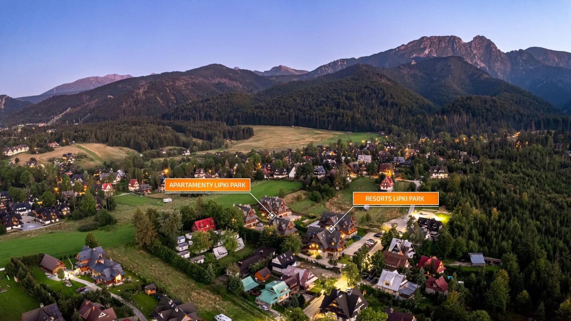 Apartamenty Sun & Snow Resorts Lipki Park Z Sauna Zakopane Ngoại thất bức ảnh