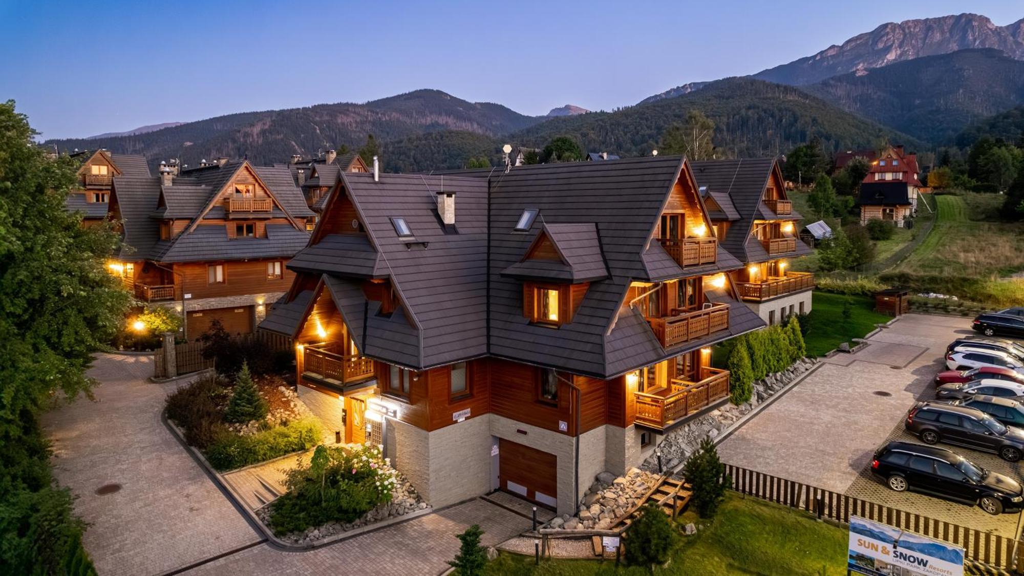 Apartamenty Sun & Snow Resorts Lipki Park Z Sauna Zakopane Ngoại thất bức ảnh